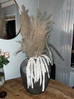 Grote decoratie pot / vaas, Huis en Inrichting, Woonaccessoires | Vazen, Ophalen, Gebruikt, Zwart, Aardewerk of Porselein