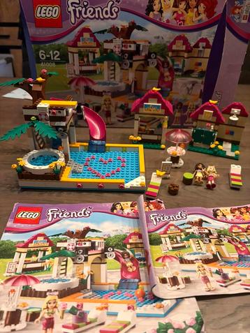 Lego friends zwembad 41008 incl doos beschikbaar voor biedingen