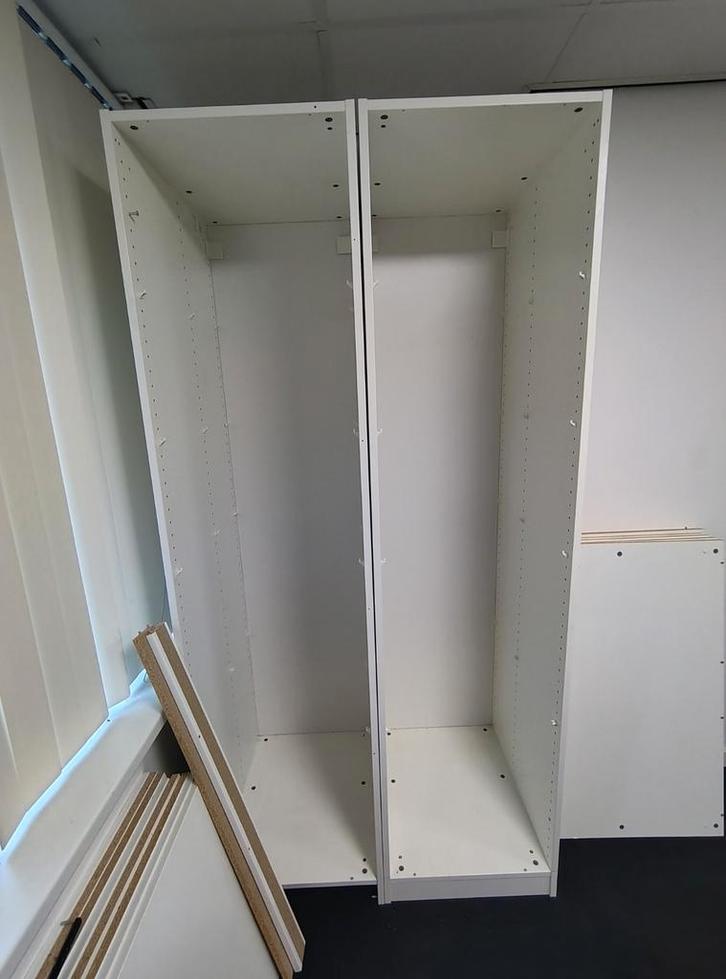 3x PAX kasten van Ikea, Huis en Inrichting, Kasten | Kledingkasten, Gebruikt, 200 cm of meer, 100 tot 150 cm, 50 tot 75 cm, Met deur(en)