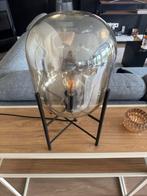 2 luxe glazen lampen, Huis en Inrichting, Ophalen, Zo goed als nieuw, Minder dan 50 cm