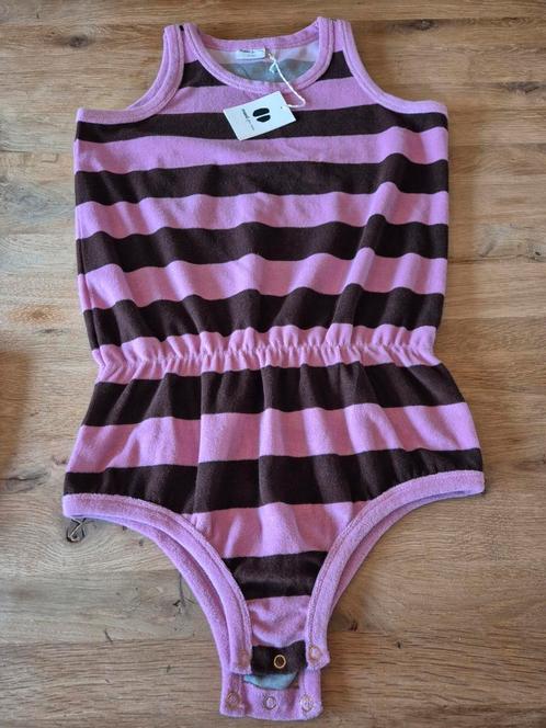 Maed for Mini playsuit gympiece roze bruin badstof maat 152, Kinderen en Baby's, Kinderkleding | Maat 152, Nieuw, Meisje, Broek