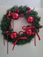 Kunstkerstkrans, Ophalen