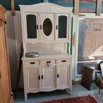 Brocante oude buffetkast servieskast keukenkast, Huis en Inrichting, Kasten | Buffetkasten, Ophalen, Gebruikt, 100 tot 150 cm