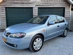 Nissan Almera 1.8 Acenta. Trekhaak. Airco. Zeer nette auto!, Auto's, Stof, 4 cilinders, Blauw, Origineel Nederlands