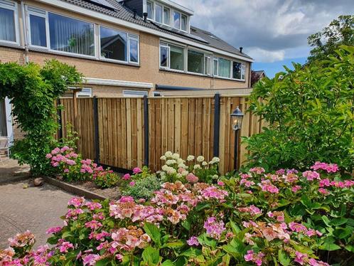TIJDELIJKE ACTIE BIJ GIGA SCHUTTING!, Tuin en Terras, Schuttingen, Nieuw, Hout, 1 tot 2 meter, 6 meter of meer, Ophalen