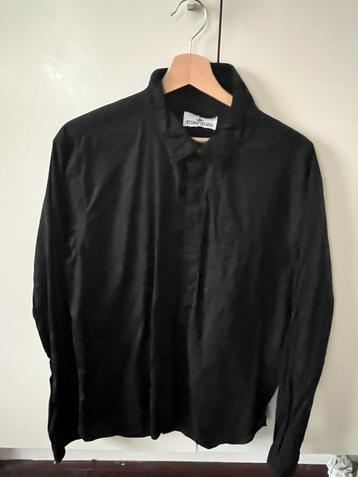 Originele STONE ISLAND shirt / overhemd zwart XL 125,- beschikbaar voor biedingen