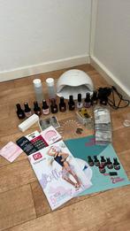 Pink gellak set, Sieraden, Tassen en Uiterlijk, Uiterlijk | Cosmetica en Make-up, Ophalen of Verzenden, Zo goed als nieuw, Toebehoren