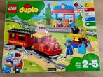 Lego Duplo elektrische trein met doos, Ophalen of Verzenden, Zo goed als nieuw, Complete set, Duplo