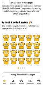 62 jumbo bakzegels, Jumbo, Verzenden