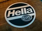 HELLA  reclamebord kunststof rond 24  cm, Ophalen of Verzenden, Zo goed als nieuw, Auto's