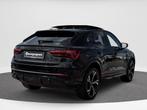Audi Q3 Sportback 45 TFSI e S Edition | PHEV | Leder | Elec., Gebruikt, Zwart, Hybride Elektrisch/Benzine, 13 kWh