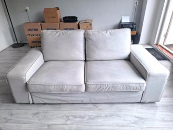 Grijze orsta kivik ikea 2 zits bank - afbeelding 1
