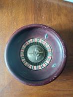 Vintage Houten Roulettewiel  19 diam, Ophalen of Verzenden, Gebruikt