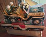 blikken jeep Japan met doos., Antiek en Kunst, Antiek | Speelgoed, Ophalen of Verzenden