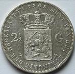 Zilveren rijksdaalder 1865, Koning Willem III, Zilver, Ophalen of Verzenden, Losse munt