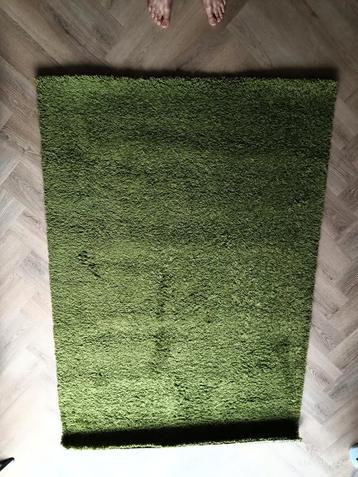 vloerkleed 132x196cm groen beschikbaar voor biedingen