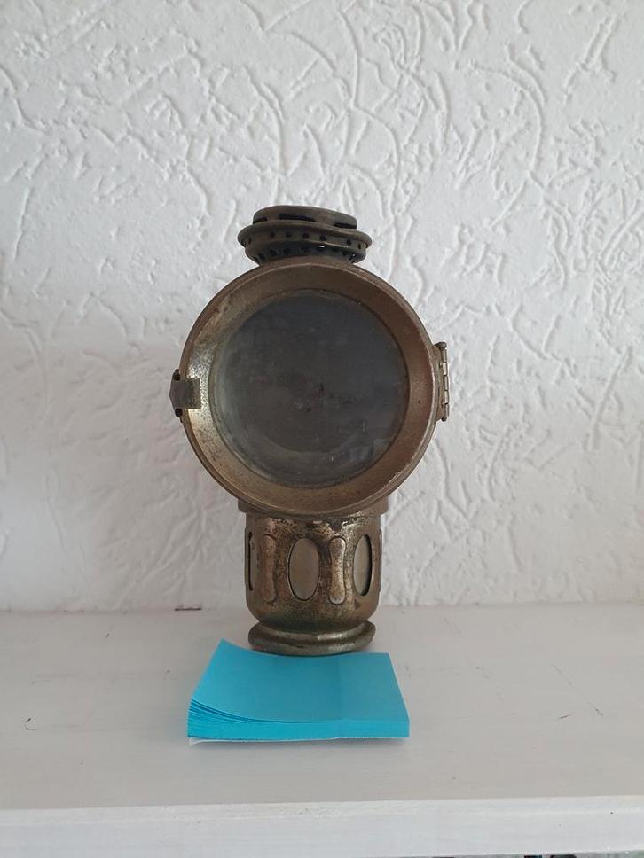 Antieke Karbietlamp, Antiek en Kunst, Antiek | Lampen, Ophalen of Verzenden