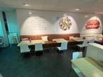 horeca meubilair, bank, tafel en stoelen, Ophalen, Gebruikt, Meubilair