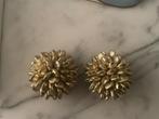 Goudkleurige vintage oorbellen, Overige materialen, Verzenden, Zo goed als nieuw, Knopjes of Stekers