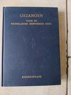 Gezangen voor de Nederlandse Hervormde Kerk, kooruitgave, Antiek en Kunst, Antiek | Boeken en Bijbels, Ophalen of Verzenden