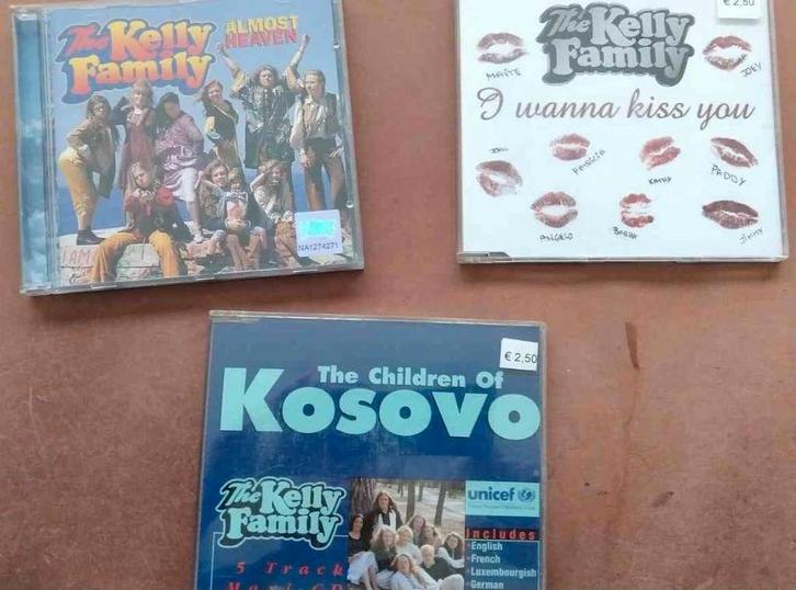 Kelly Family CD 's cd-singles DVD 's - hoeft niet in 1 koop, Cd's en Dvd's, Cd's | Pop, Zo goed als nieuw, 1980 tot 2000, Ophalen of Verzenden