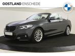 BMW 2 Serie Cabrio 230i High Executive M Sport Automaat / Sp, Auto's, BMW, Te koop, Zilver of Grijs, Geïmporteerd, Benzine