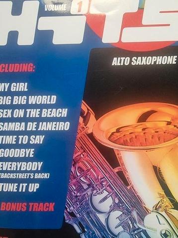 Non Stop Hits 1. Alt Saxofoon. + Cd. Ongebruikt.  beschikbaar voor biedingen
