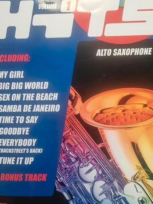 Non Stop Hits 1. Alt Saxofoon. + Cd. Ongebruikt., Tickets en Kaartjes, Concerten | Overige, Eén persoon