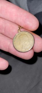 Gouden tientje 1897 in 14k gouden hanger, Ophalen of Verzenden, Koningin Wilhelmina, Setje, Goud
