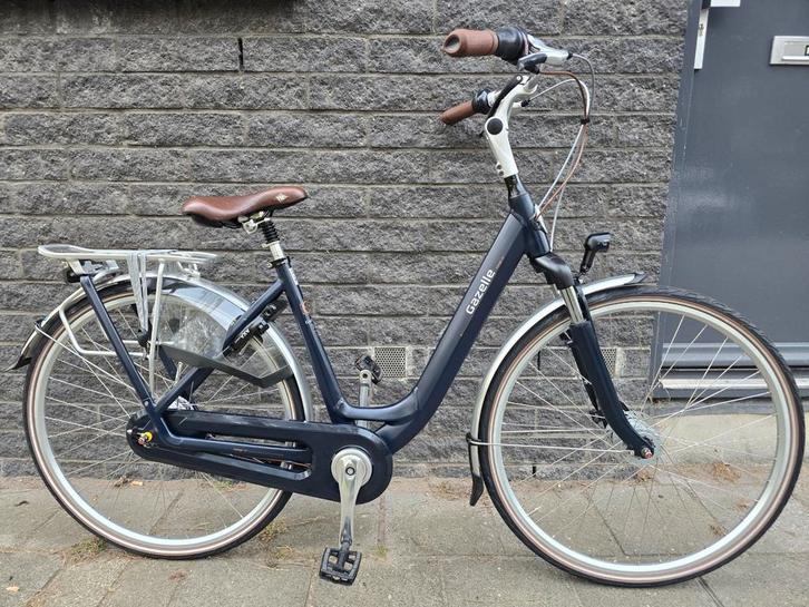 MAXIMAAL 2 MAANDEN IN TOTAAL GEBRUIKT Gazelle Orange C7+/7V, Fietsen en Brommers, Fietsen | Dames | Damesfietsen, Zo goed als nieuw