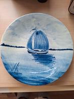 Prachtig mooi antiek delfts blauw bord., Antiek en Kunst, Antiek | Wandborden en Tegels, Ophalen of Verzenden