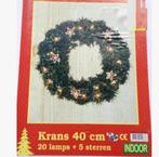 retro vintage kerst verlichten krans Kransen naar uw keuze., Huis en Inrichting, Woonaccessoires | Kransen, Ophalen of Verzenden