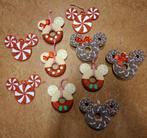 Mickey en minnie mouse kerst ornamenten, Ophalen of Verzenden, Overige figuren, Zo goed als nieuw, Overige typen