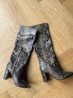 Julia Cerutti leren slangen snake high boots, Hoge laarzen, Julia Cerutti, Bruin, Verzenden
