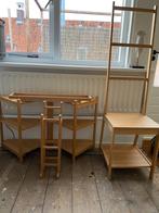 Ragrund (ikea) bamboe badkamer meubel set, 50 tot 100 cm, Minder dan 100 cm, 25 tot 50 cm, Wastafelkast