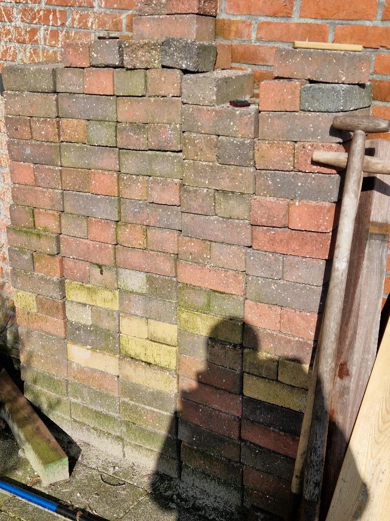 Klinkers, Tuin en Terras, Tegels en Klinkers, Ophalen, Gebruikt, Klinkers, 5 tot 10 m²