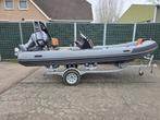 NIEUW RIB Boot 480 + 60PK yamaha + trailer, Watersport en Boten, Rubberboten, Ophalen, Aluminium, Benzine, Minder dan 70 pk