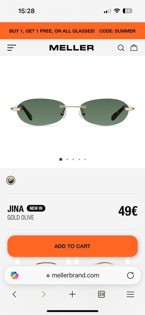 Gloednieuwe Meller zonnebril, Sieraden, Tassen en Uiterlijk, Zonnebrillen en Brillen | Heren, Nieuw, Zonnebril, Overige merken