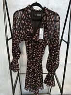 Rotate dress jurk 36 €340 crinkled, Kleding | Dames, Jurken, Ophalen of Verzenden, Zo goed als nieuw, Maat 36 (S), Boven de knie