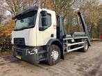 Renault T430 Portaalarm D Wide 430 (euro 6) 18 tons Hyva NIE, Automaat, Achterwielaandrijving, Euro 6, Wit
