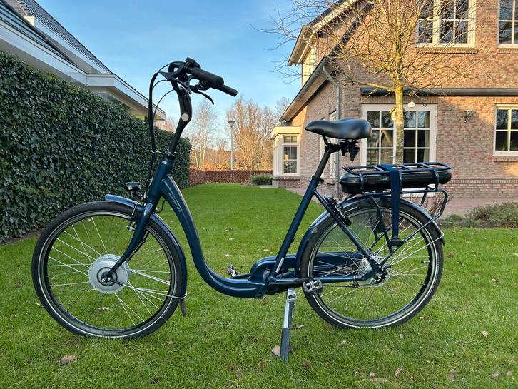 Batavus Entree E-Go-7, lage instap, zware accu, Fietsen en Brommers, Elektrische fietsen, Zo goed als nieuw, Batavus, 47 tot 51 cm