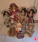 Porselein poppen, Verzamelen, Poppen, Ophalen of Verzenden, Zo goed als nieuw, Pop