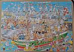Tall ship chaos - puzzel Jan van Haasteren - 1000st - P115, Ophalen of Verzenden, 500 t/m 1500 stukjes, Gebruikt, Legpuzzel