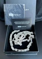 Magnum ketting en armband set iced out 6mm 70cm / 8,5mm 23cm, Ophalen of Verzenden, Zo goed als nieuw