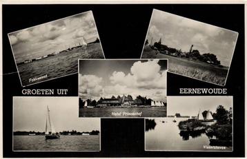 Groeten uit Eernewoude - 5 afb o.a. Fokkesloot - 1957 gelope beschikbaar voor biedingen