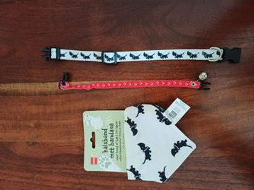 3 halsbandjes voor kleine honden beschikbaar voor biedingen