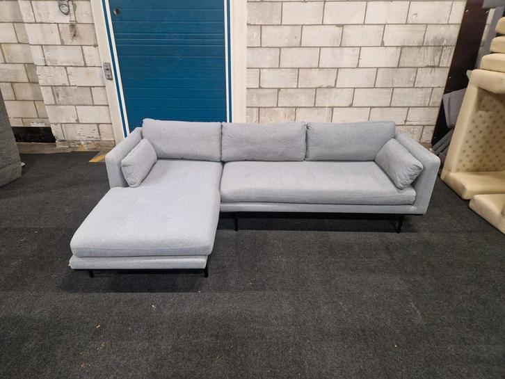 BEZORGEN MOGELIJK Loungebank Grijs 265x165 GEREINIGD, Huis en Inrichting, Banken | Bankstellen, Zo goed als nieuw, Hoekbank, Vierpersoons of meer