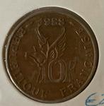 10 franc Frankrijk 1988 Roland Garros, Postzegels en Munten, Munten | Europa | Niet-Euromunten, Ophalen of Verzenden, Frankrijk