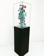 Grote vlinderstolp met echte gekleurde vlinders, Ophalen of Verzenden