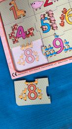 Cijferpuzzel, compleet., Kinderen en Baby's, Speelgoed | Kinderpuzzels, Ophalen, Meer dan 50 stukjes, Gebruikt, 2 tot 4 jaar